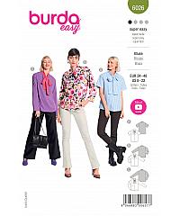 BURDA Kroj Bluza z veliko pentljo 6026