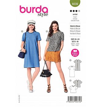 Kroj Obleka in bluza z volančkom na izrezu