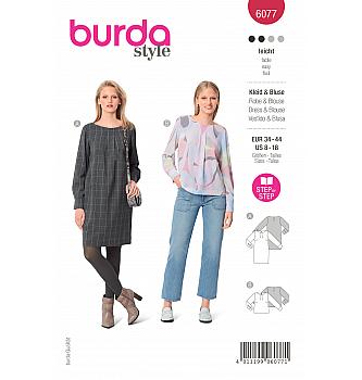 Kroj Obleka in bluza z manšetami