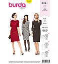 Kroj Klasična ženska obleka z všitki
