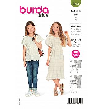 Kroj Dekliška bluza in obleka