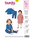 Kroj Komplet za najmlajše - hlače, oblekica in bluza