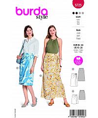 BURDA Kroj Krilo na preklop v stilu saronga 5725