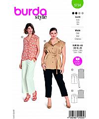 BURDA Kroj Telovnik s fazono 5734