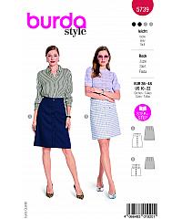 BURDA Kroj Krilo z zapenjanjem na gumbe 5739