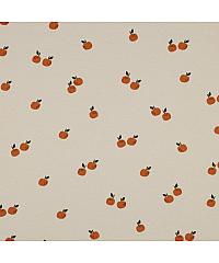 Verhees GOTS jersey Mini pomaranče | naravna | 95%CO / 5%EL 06389.012