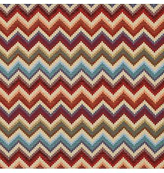 Žakard Cik cak | multicolor | 80%PL / 20%CO