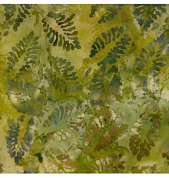 Poplin Batik Praprot | zelena | 100%CO