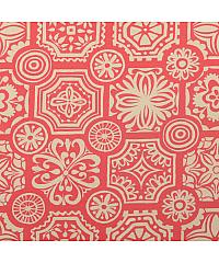 Hemmers Poplin Mediteranski ornament | roza | digitalni tisk | 100%CO 211834.0022