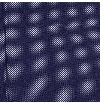 Poplin Božične pikice | metalik | temnomodra/srebrna | 100%CO