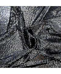 Ltex Pletivo Bleščeče pike | srebrna | 87%PA / 8%PL / 5%EL 70999.070