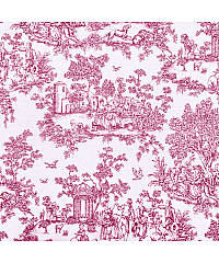 Can Žakard Toskana | rdeča | 60%CO / 40%PL 232310