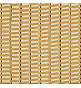 Poplin Geometrijski ritem | ročni tisk | oker | 100%CO