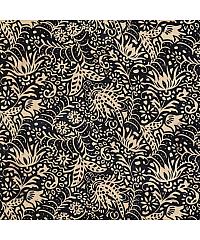 Verhees Poplin Batik paisley | ročna batik tehnika | temnomodra | 100%CO 03966.001