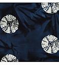 Poplin Batik krogi | ročna batik tehnika | temnomodra | 100%CO