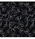 Vezenina Cvetlične linije | temnomodra | 70%VI / 30%LI