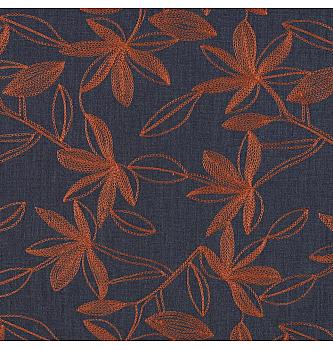 Jeans vezenina Cvetoče veje | cimet | 100%CO