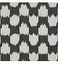 Bombažna tkanina Ikat | lise | temnosiva | 100%CO