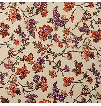 Poplin Elegantne rože | digitalni tisk | multicolor | 100%CO
