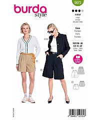 BURDA Kroj Bermuda in kratke hlače 5672