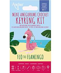 ANCHOR Amigurumi obesek za ključe set | Flamingo Flo A28C12-XS