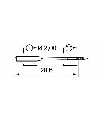 SCHMETZ Industrijske igle SCHMETZ | B-27 | 100 | 10 kom 702404