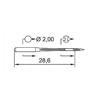 Industrijske igle SCHMETZ | B-27 | 100 | 10 kom
