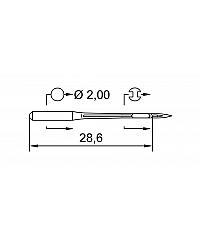 SCHMETZ Industrijske igle SCHMETZ | B-27 SUK | 80 | 10 kom 703614