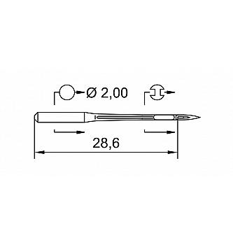 Industrijske igle SCHMETZ | B-27 SUK | 80 | 10 kom