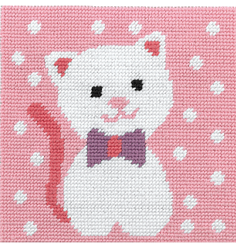 Gobelin set Ljubka mucka | 15x15cm