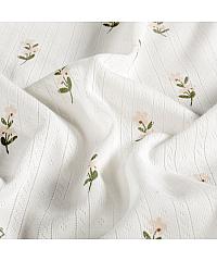 Nooteboom Pointoille jersey Rožice | krem | 100%CO 26668.051