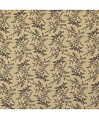 Nooteboom Poplin Botanični ornament | črna | 100%CO 60692.069