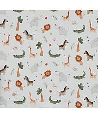 Verhees Jersey Safari | digitalni tisk | bela | 95%CO/ 5%EL 02081.002