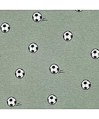 Verhees Jersey Nogometne žoge | zelena melanž | 60%CO / 35%PL / 5%EL 02185.017