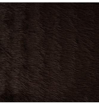 Dolgodlako umetno krzno | temnorjava | 100%PL