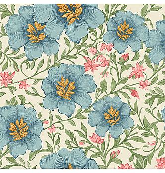 Patchwork blago Luscious Garden ivory | 110cm