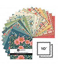 MAKOWER Patchwork blago - 10 inch square | 110cm 10-SPEC-42