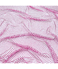Ltex Mreža s kristalčki | roza | 100%PL 80373.64