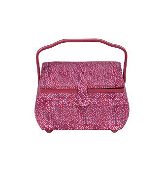 Škatla za šivalni pribor | 31,4x26,3x22cm | Burgundy