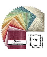 MAKOWER Patchwork blago - 10 inch square | 110cm 10-QUILM-42