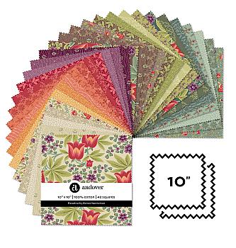 Patchwork blago - 10 inch square | 110cm
