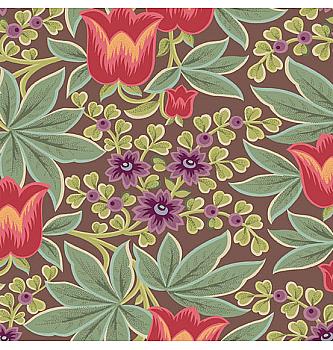 Patchwork blago Paradise Teak | 110cm