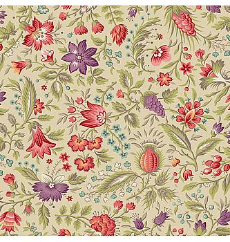 Patchwork blago Tropical Bone | 110cm
