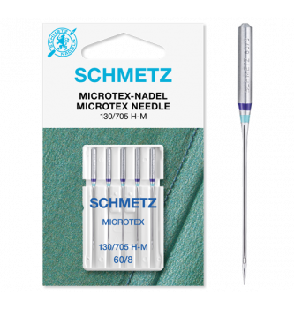 Strojne igle SCHMETZ Microtex | 60 | 5 kos