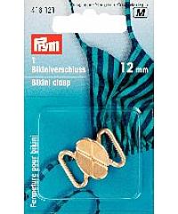 PRYM Zaponka za kopalke | 12mm | zlata | 1 kos 416121