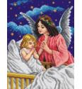 Gobelin Angel varuh moj | 30x40cm