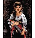 Gobelin Romska princesa | Aleksej Harlamov | 30x40cm