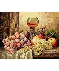 ORCHIDEA Gobelin Sadje in vino na polici | Edward Ladell | 40x50cm 2792M