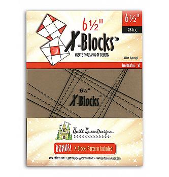 Patchwork šablona X-block | 6 1/2