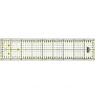 Ravnilo za patchwork | 10x45cm